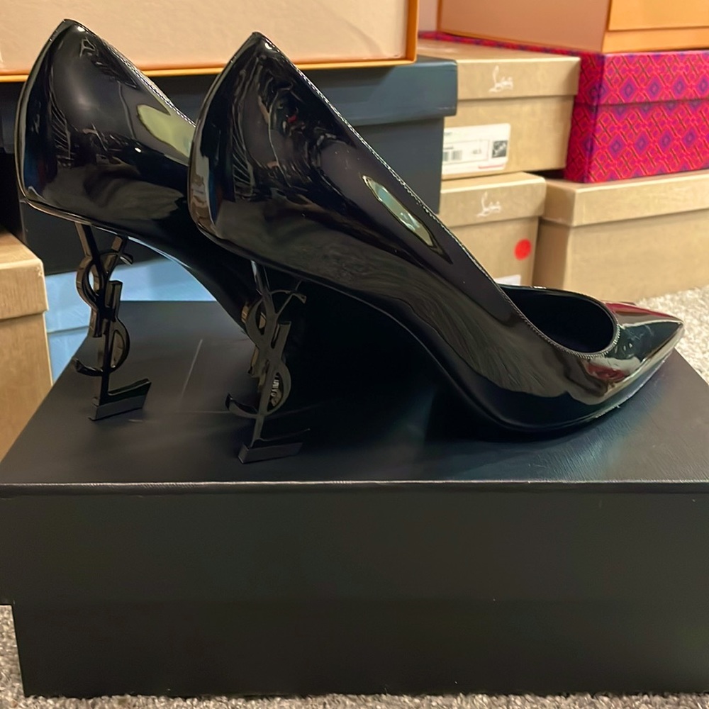 Saint Laurent YSL Heels Opyum 85 Heel PU